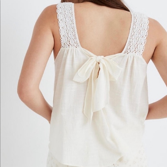Madewell cream color top. - Picture 2 of 8